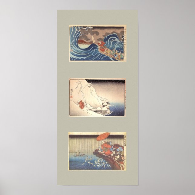 Scenes från Nichiren speciell liv Poster (Framsidan)