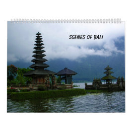 Scenes of Bali Kalender
