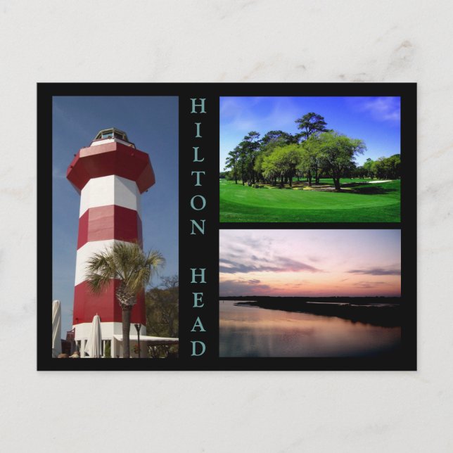 Scenes of Hilton Head Vykort (Framsida)