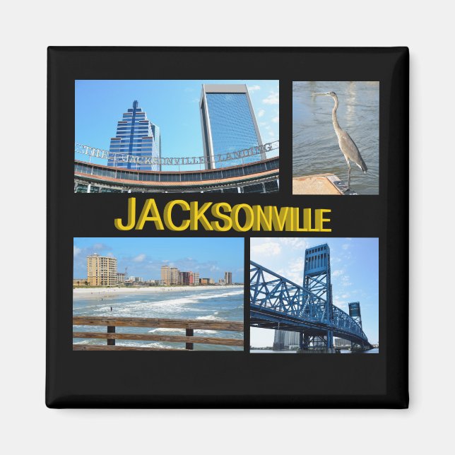Scenes of Jacksonville, Florida Magnet (Framsidan)