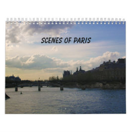 Scenes of Paris Kalender