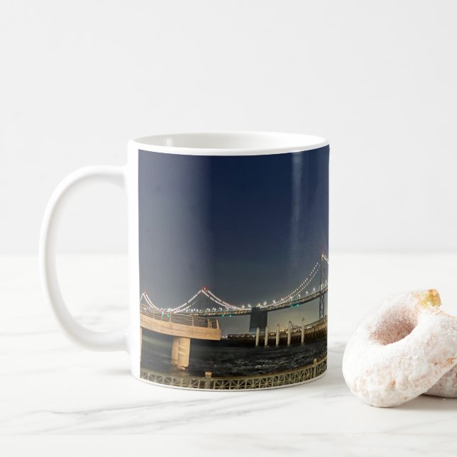 Scenes of San Francisco Bay Bridge Coffee Mug Kaffemugg (Med munk)