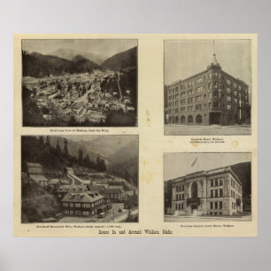Scenes, Wallace, Idaho Poster