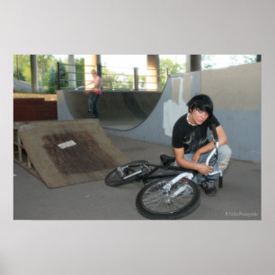 Scenester BMX-modell Poster