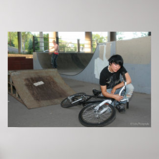 Scenester BMX-modell Poster