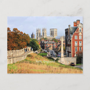 Scenfotografi i York, England Vykort