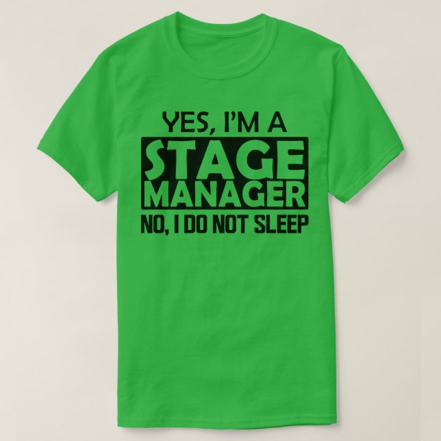 Scenhanteraren - ja, IP-steghanterare nr I - säljs T Shirt (Design framsida)