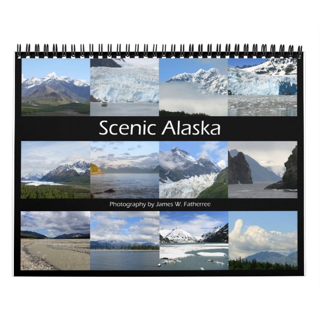 Scenia Alaska Wall Calendar av J.W. Faderträdet. Kalender (Omslag)