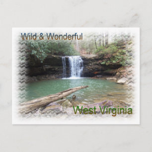 Scenia Appalachian Waterfall Vykort