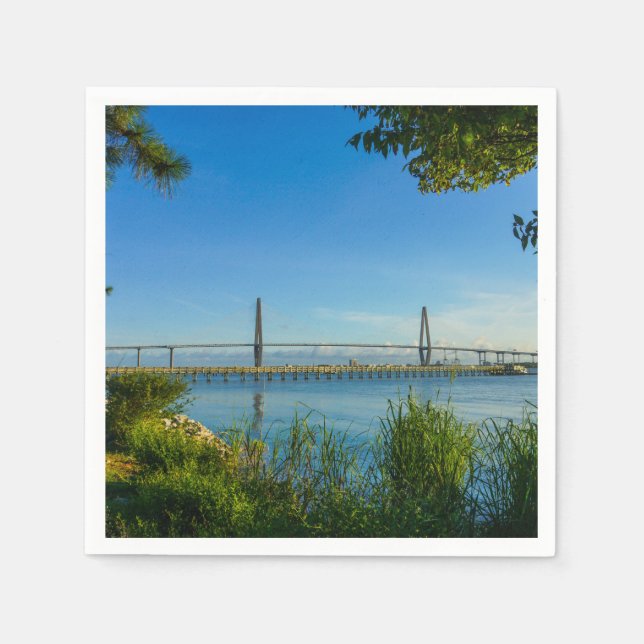 Scenia Arthur Ravenel Bridge Pappersservett (Framsidan)