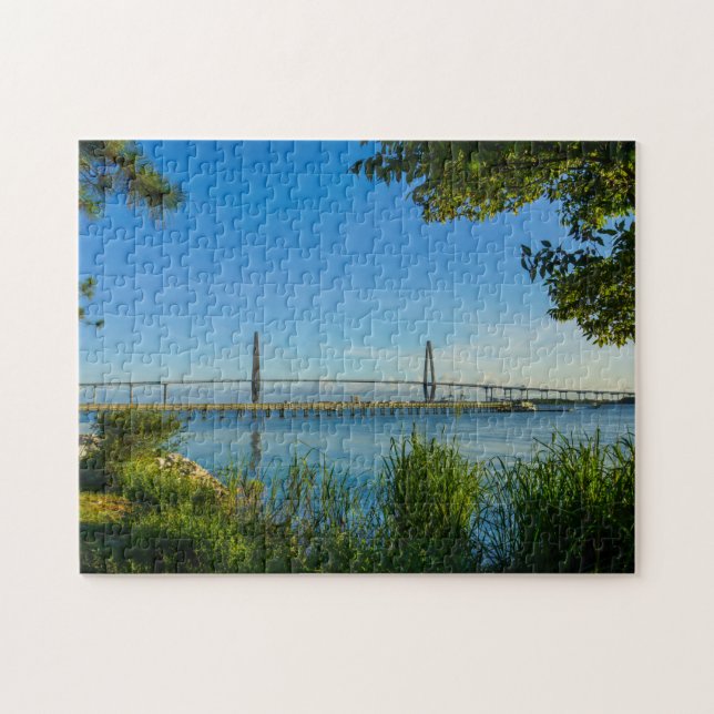 Scenia Arthur Ravenel Bridge Pussel (Horisontell)