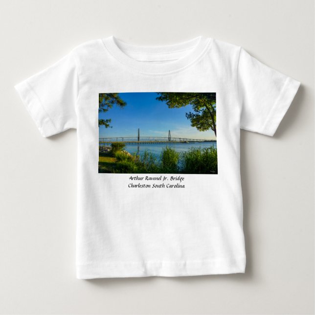 Scenia Arthur Ravenel Bridge T Shirt (Framsida)