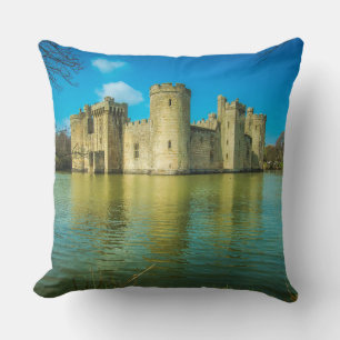 Scenia Bodiam Castle i Öster Sussex England Kudde