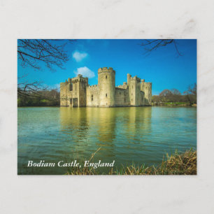 Scenia Bodiam Castle i Öster Sussex England Vykort