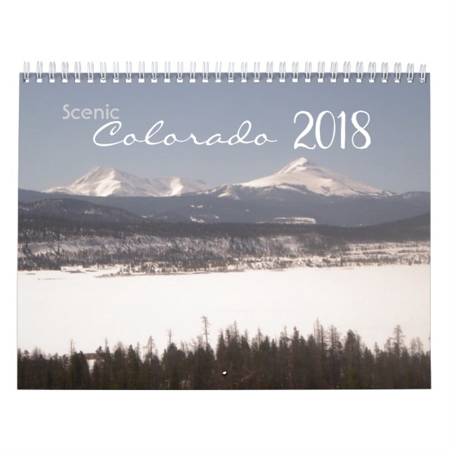Scenia Cities Colorado 2018 Kalender (Omslag)