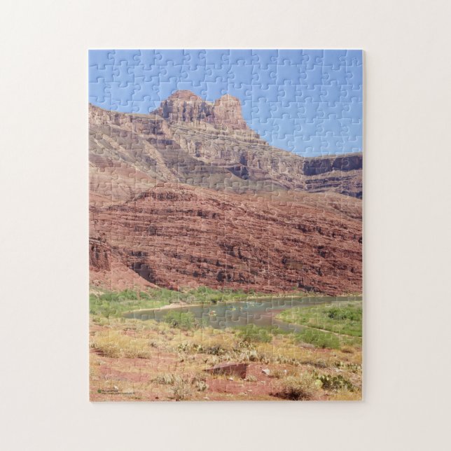 Scenia Colorado River vid Grand Canyon Photograph Pussel (Vertikal)