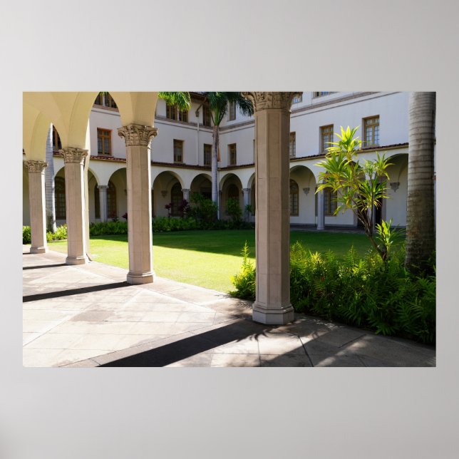 Scenia Courtyard Poster (Framsidan)