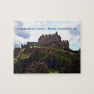 Scenia Edinburgh Castle Scotland Royal Stuart Pussel