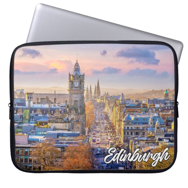 Scenia Edinburgh, Skottland, Förenade kungariket Laptop Fodral (Framsidan)