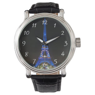 Scenia Eiffel Torn i natt Armbandsur
