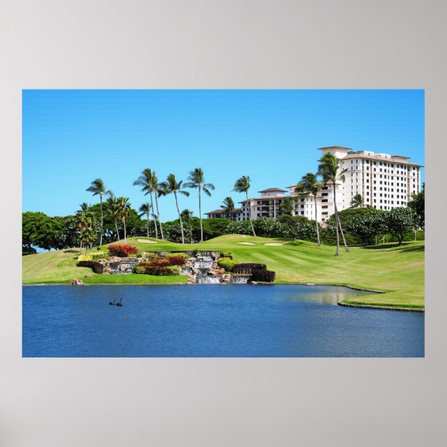 Scenia Golf Course Poster (Framsidan)