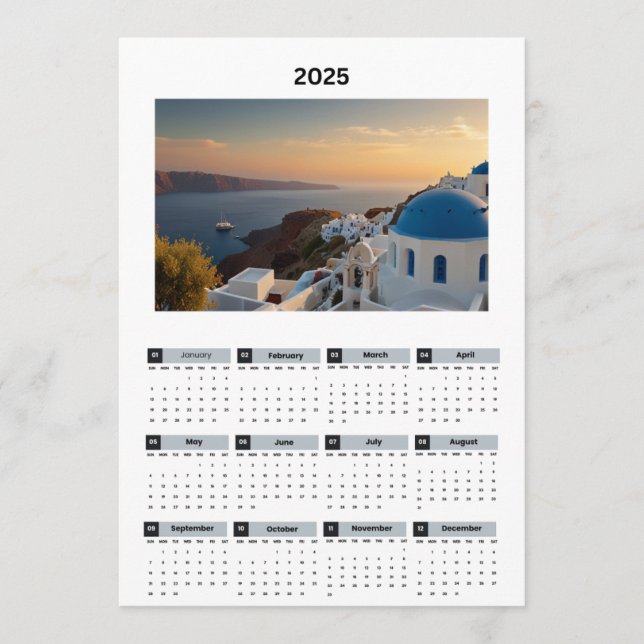 Scenia Greece View Calendar Program (Framsida)