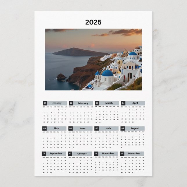 Scenia Greece View Calendar Program (Framsida)