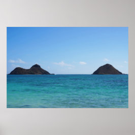 Scenia Hawaii Ocean View Poster