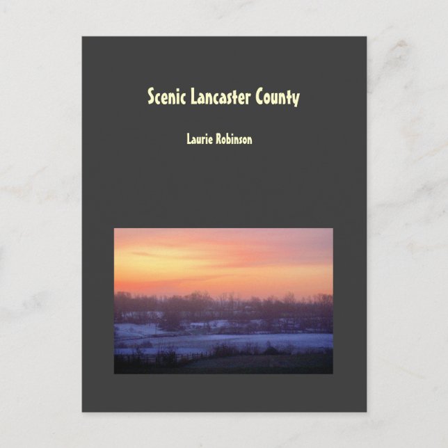 Scenia Lancaster Vykort (Framsida)
