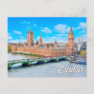 Scenia London, England Big Ben Vykort
