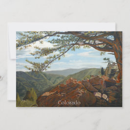 Scenia Lookout Mountain Pastoral liggande Vista Kort