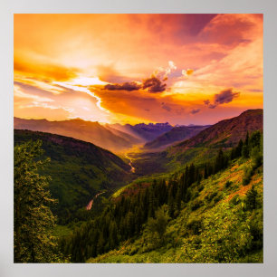 Scenia Montana Ligcape Poster