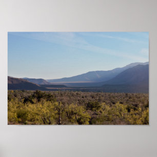 Scenia Mountain Desert Poster