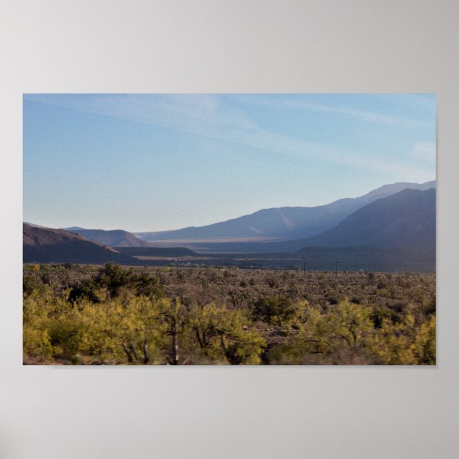 Scenia Mountain Desert Poster (Framsidan)