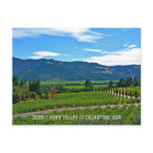 Scenia Napa Valley i Kalifornien