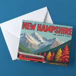 Scenia New Hampshire Covered Bridge Vykort