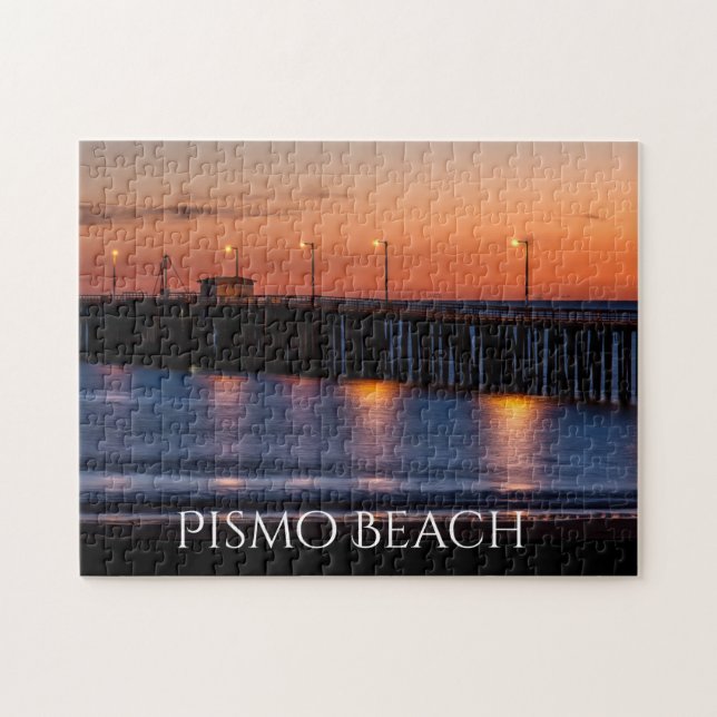 Scenia Pismo Beach Sunset Pussel (Horisontell)