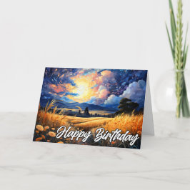 Scenia Prairie Illustration Kort
