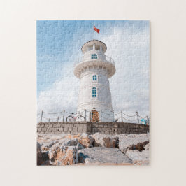 Scenia Puzzles Lighthouse Beach Lighthouse Photogr Pussel