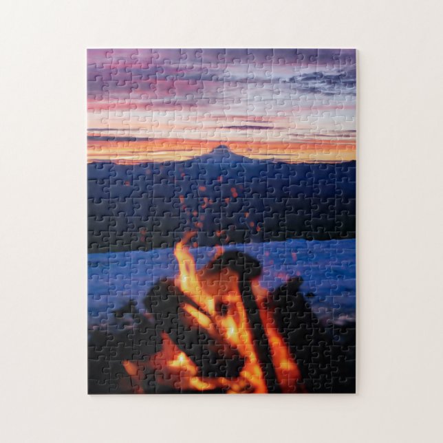Scenia Puzzles Mountain Art Complex Jigszles Puzzl Pussel (Vertikal)