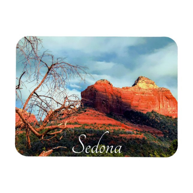 Scenia Red Sten i Sedona Magnet (Horisontell)