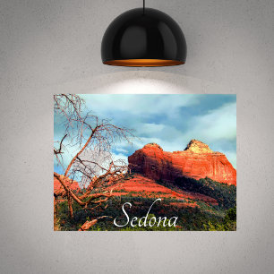Scenia Red Sten i Sedona Poster