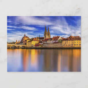 Scenia Regensburg River View Vykort