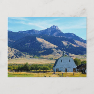 Scenia Rural Photography Farmhouse USA Countryside Vykort