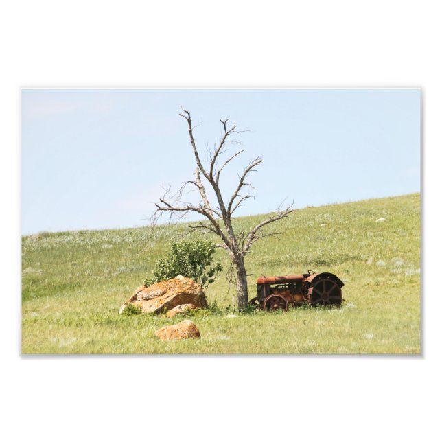 Scenia Rural Saskatchewan Fototryck (Framsidan)