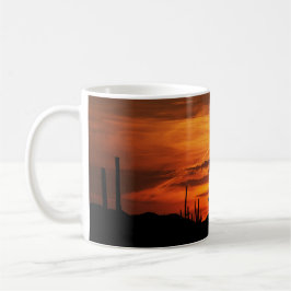 Scenia Saguaros vid Sunset Kaffemugg