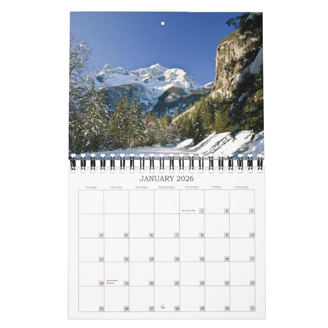 Scenia Salzkammergut Kalender (Jan 2026)