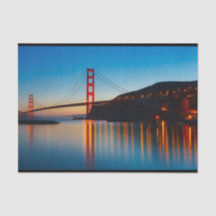 Scenia San Francisco Bridge Tissue Paper
