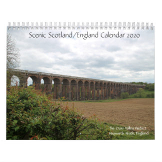 Scenia Scotland/England Calendar 2020 Kalender
