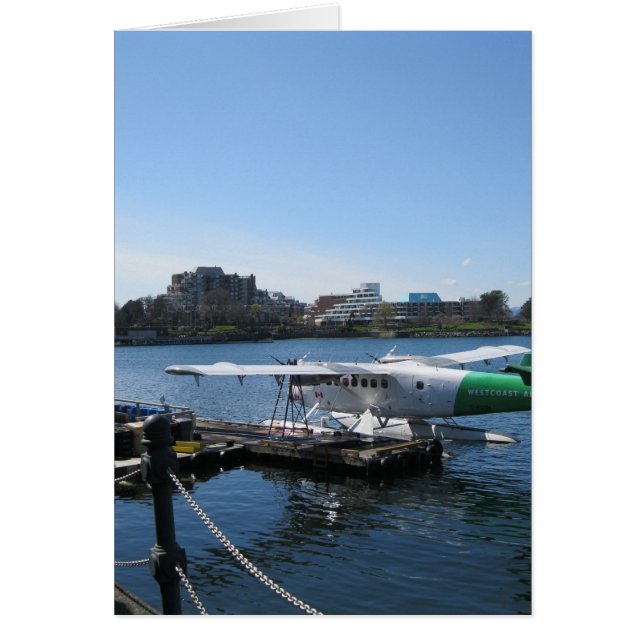 Scenia Seaplane i Victoria Hälsningskort (Framsidan)